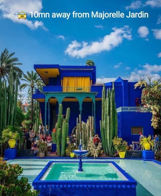 Apartamento Plein Centre Marrakech, Grand Balcon Filant Marrakesh Exterior foto